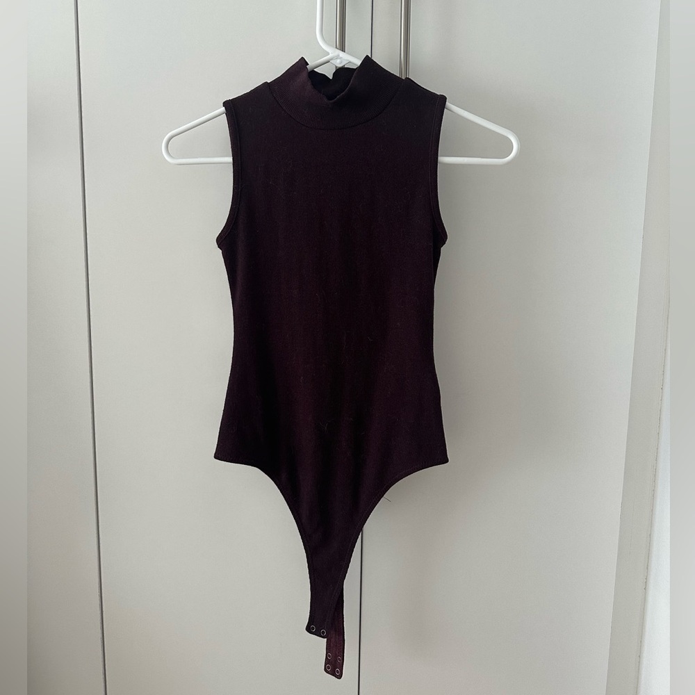Dkny body suit maroon